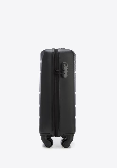 Kabinový cestovní kufr, černá, 56-3A-651-01, Obrázek 2