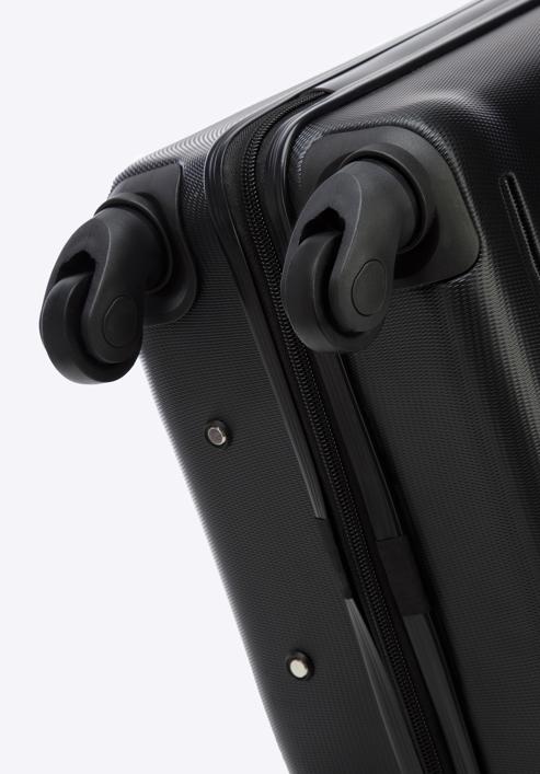 Kabinový cestovní kufr, černá, 56-3A-651-01, Obrázek 6