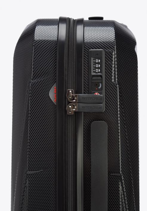 Kabinový cestovní kufr, černá, 56-3P-121-36, Obrázek 6