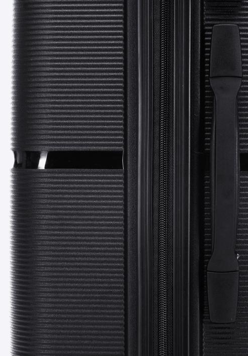 Kabinový kufr, černá, 56-3T-141-10, Obrázek 10