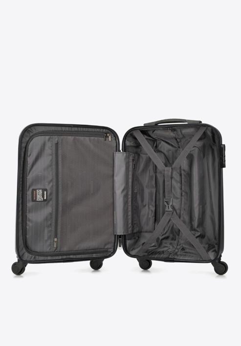 Kabinový kufr, černá, 56-3P-111-95, Obrázek 5