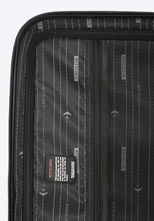 Kabinový kufr, černá, 56-3T-141-10, Obrázek 7