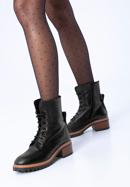 Klasické dámské kožené boty, černá, 97-D-304-1-38, Obrázek 15