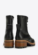 Klasické dámské kožené boty, černá, 97-D-304-1-35, Obrázek 4