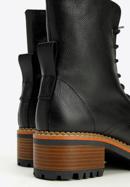 Klasické dámské kožené boty, černá, 97-D-304-1-38, Obrázek 8