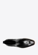 Klasické pánské kožené boty, černá, 97-M-506-1-43, Obrázek 5