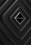 Kosmetická taška ABS z geometrickým ražením, černá, 56-3A-754-91, Obrázek 5