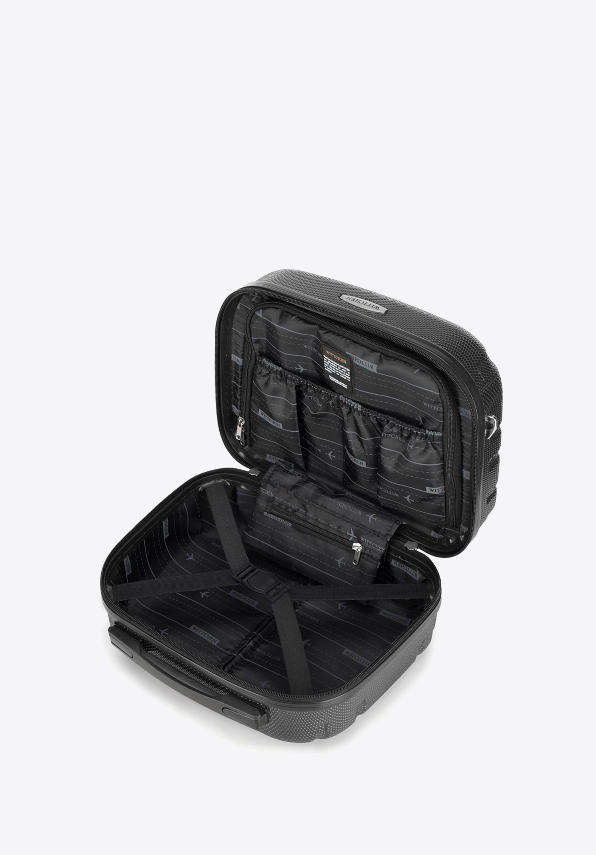 Kosmetický kufřík, černá, 56-3P-984-11, Obrázek 1