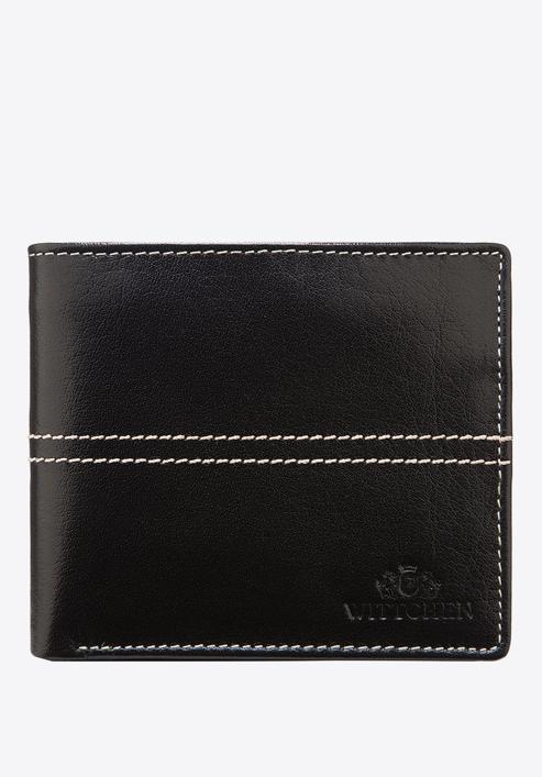 Kožená pánská peněženka, černá, 14-1-119-L1, Obrázek 1