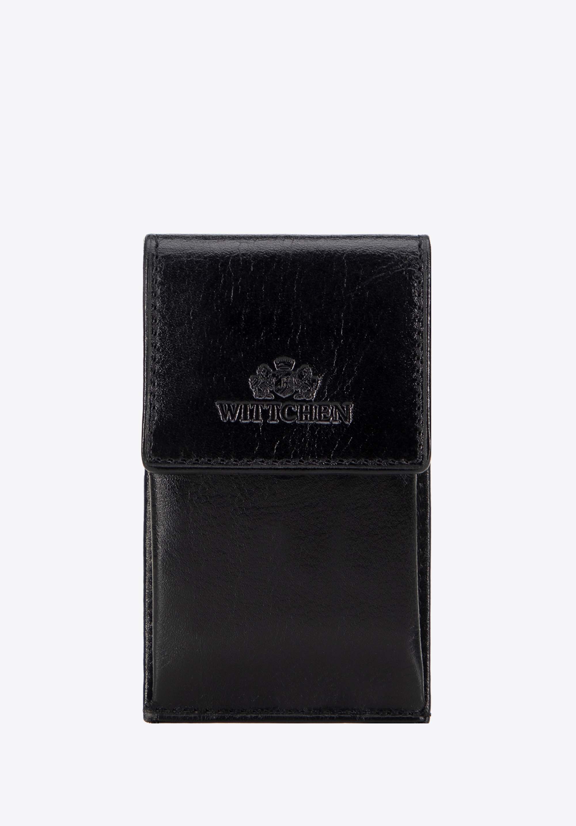 Kožené pouzdro na klíče, černá, 21-2-015-L10, Obrázek 1