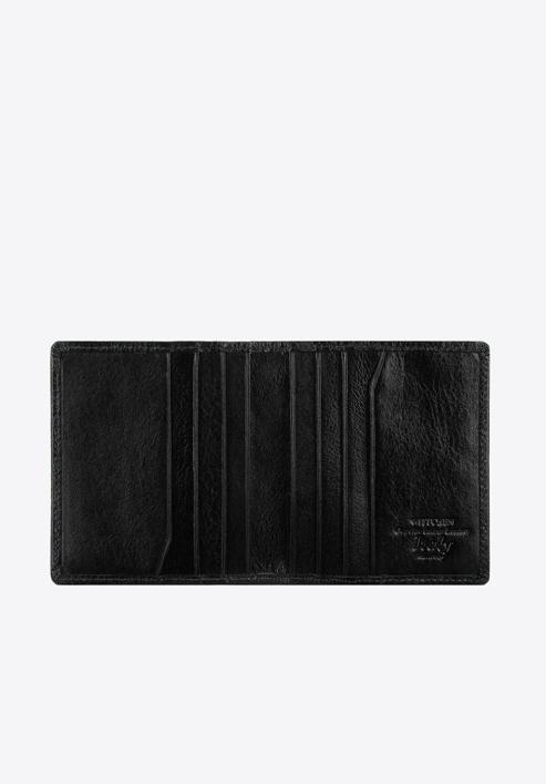 Kožené pouzdro na kreditní karty, černá, 21-2-291-1L, Obrázek 2