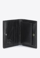 Malá dámská kožená peněženka, černá, 21-1-065-L30, Obrázek 3
