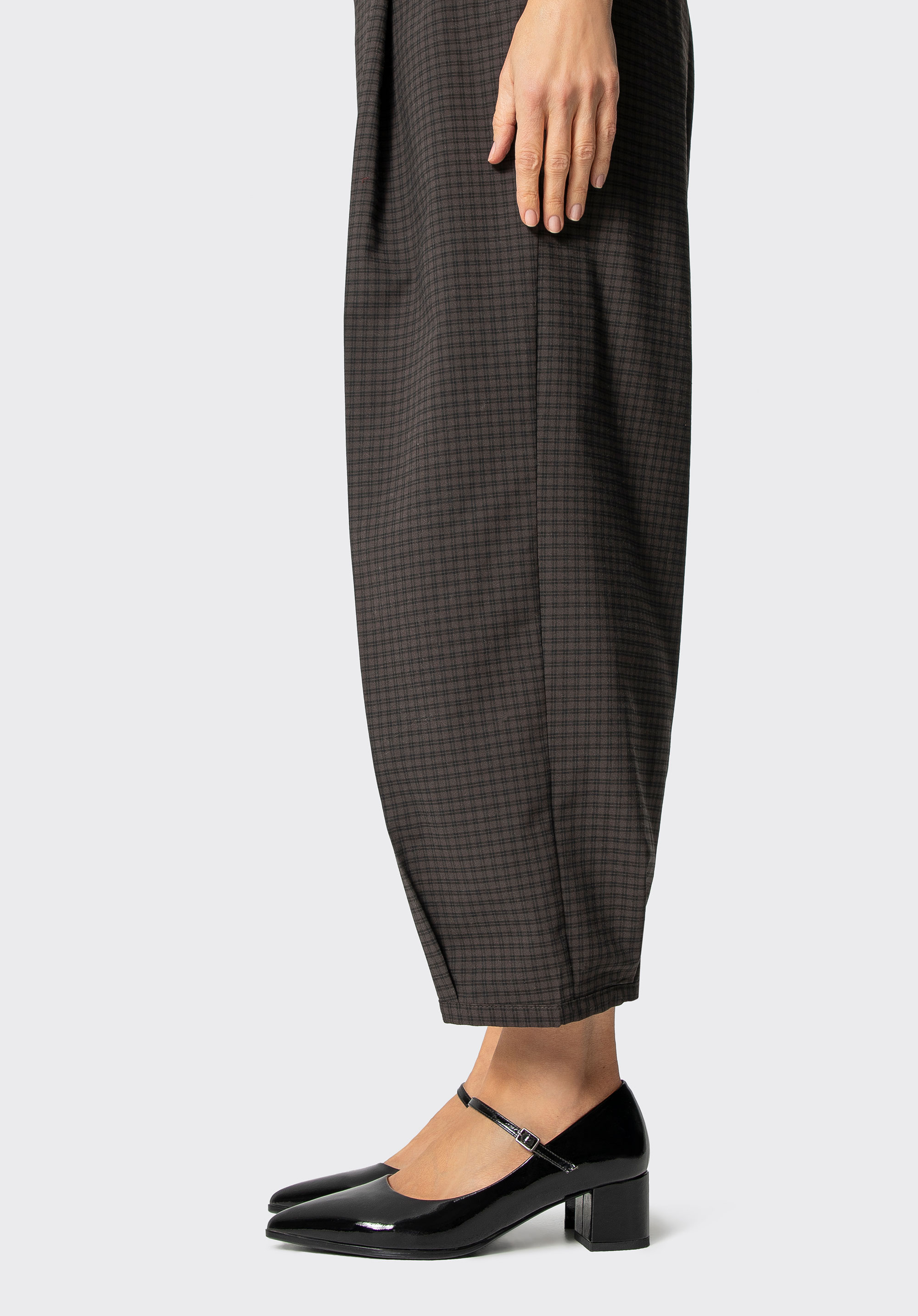 Nízké podpatky z lakované kůže, černá, 101-D-957-1-37, Obrázek 1