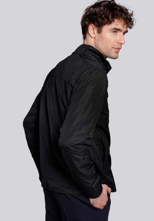 Panská bunda, černá, 92-9N-450-1-L, Obrázek 4