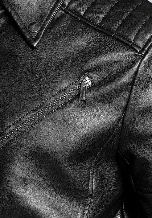 Panská bunda, černá, 93-9P-112-1-2XL, Obrázek 9
