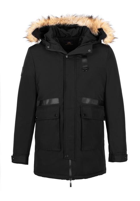 Pánská izolovaná bunda, černá, 97-9D-950-1-L, Obrázek 30