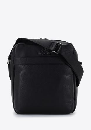 Pánská kožená taška, černá, 95-4U-052-1H, Obrázek 1