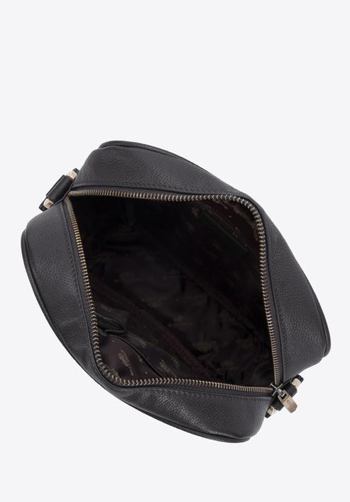 Pánská kožená taška, černá, 95-4U-101-4, Obrázek 3