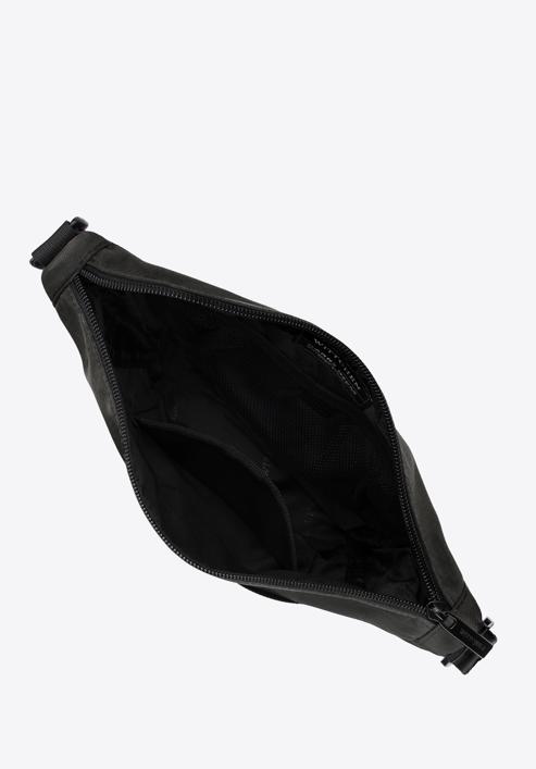 Pánská malá taška s předním popruhem, černá, 56-3S-803-80, Obrázek 3