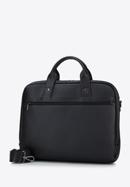 Pánská taška na notebook s přídavnou kapsou, černá, 95-3P-002-1D, Obrázek 2