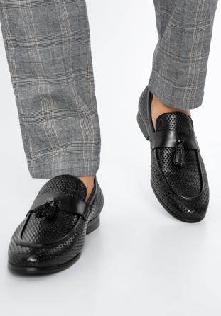 Panské boty, černá, 96-M-704-1-44, Obrázek 1