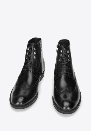 Panské boty, černá, 93-M-916-1-39, Obrázek 1