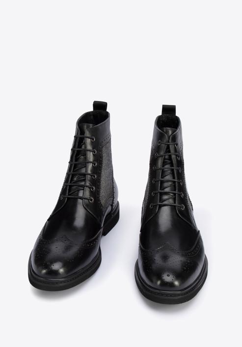Panské boty, černá, 95-M-502-4-44, Obrázek 2