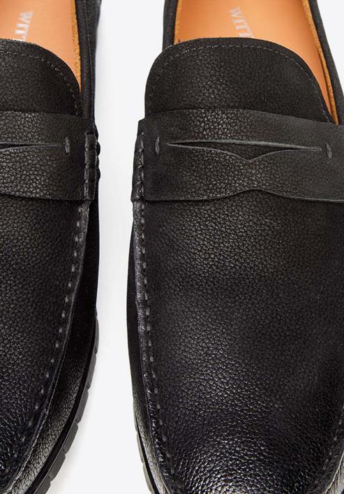 Panské boty, černá, 92-M-513-1-40, Obrázek 6