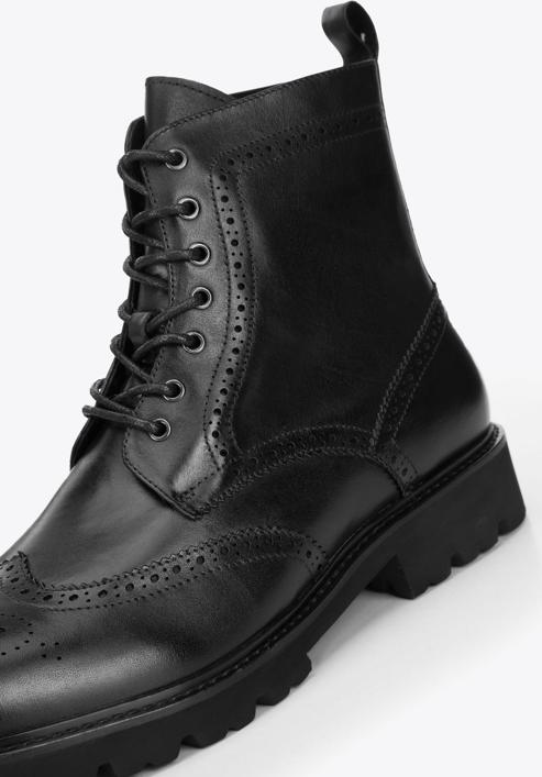 Panské boty, černá, 95-M-701-1-43, Obrázek 7