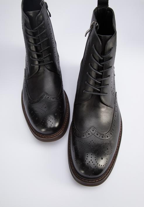Panské boty, černá, 95-M-511-4-43, Obrázek 8