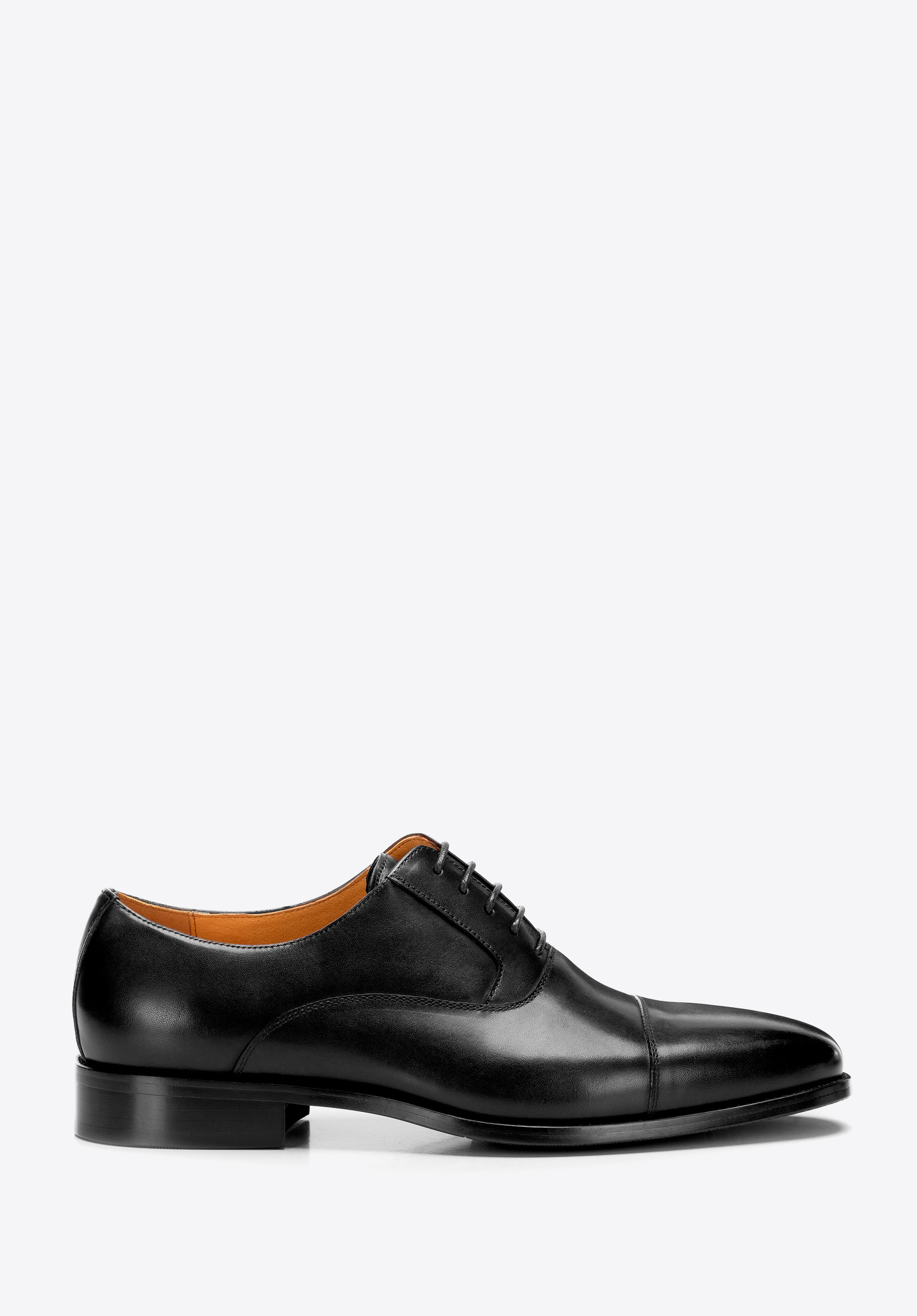 Pánské kožené oxfordské boty, černá, 101-M-308-1-42, Obrázek 1