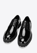 Pánské lakované boty se světlou podrážkou, černá, 97-M-504-1-39, Obrázek 2