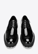 Pánské lakované boty se světlou podrážkou, černá, 97-M-504-1-43, Obrázek 3