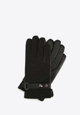 Pánské rukavice, černá, 39-6-951-1-S, Obrázek 1