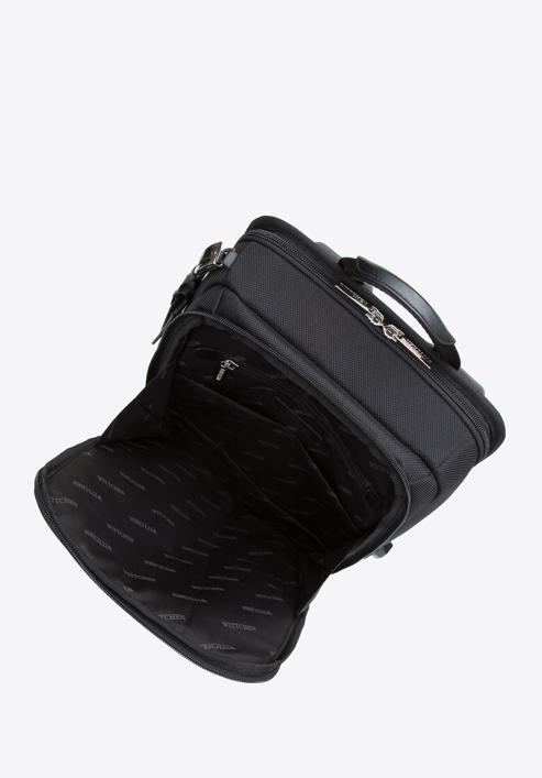 Pánský batoh na 13/14" notebook s přiloženým ID odznakem, černá, 96-3U-908-1, Obrázek 3