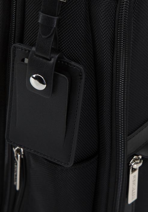 Pánský batoh na 13/14" notebook s přiloženým ID odznakem, černá, 96-3U-908-1, Obrázek 6
