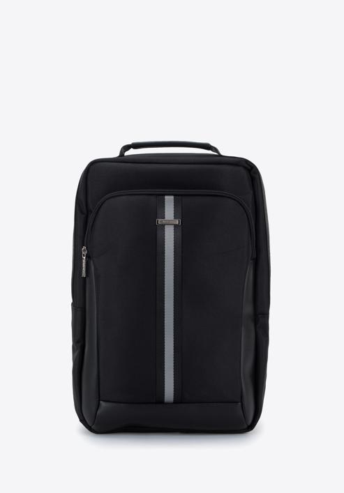Pánský batoh na 17" notebook s popruhem, černá, 96-3U-900-8, Obrázek 1