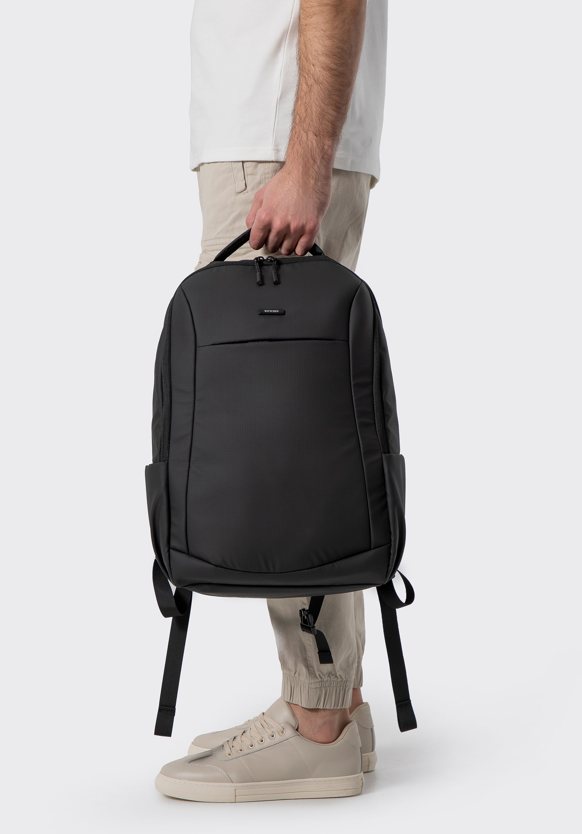 Pánský batoh s prostorem pro 15,6" notebook, černá, 102-3P-805-1, Obrázek 1