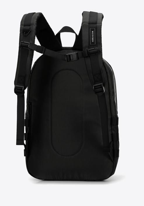 Pánský multifunkční batoh s předními popruhy, černá, 56-3S-801-80, Obrázek 2