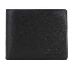 Pánská kožená peněženka, černá, 02-1-236-1L, Obrázek 1