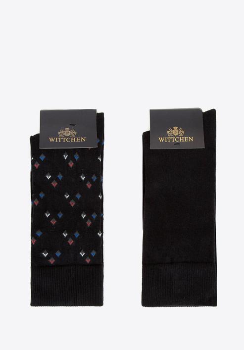 Sada pánských ponožek, černá, 92-SK-012-X1-40/42, Obrázek 3