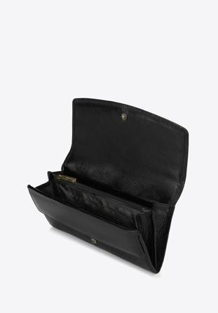 Velká dámská kožená peněženka, černá, 21-1-234-1L, Obrázek 1