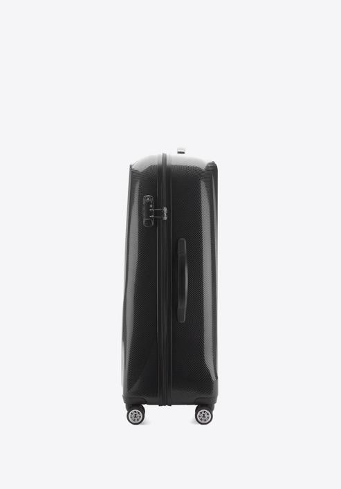 Velký cestovní kufr, černá, 56-3P-573-90, Obrázek 2