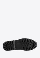 Dámské kožené boty se zvířecím motivem, černo-béžová, 97-D-512-10-38, Obrázek 6