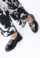 Dámské kožené boty se zvířecím motivem, černo-bílá, 97-D-512-10-38, Obrázek 15