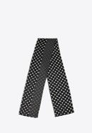 Dámský šátek s puntíky, černo-bílá, 98-7D-X06-X1, Obrázek 2