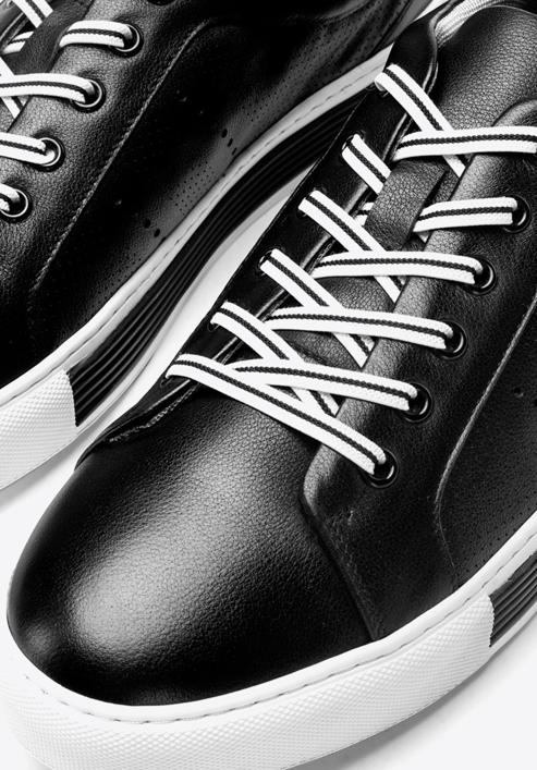 Pánské boty, černo-bílá, 92-M-901-1-40, Obrázek 6
