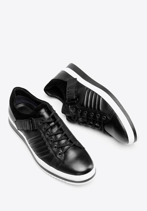 Panské boty, černo-bílá, 92-M-500-1-40, Obrázek 7