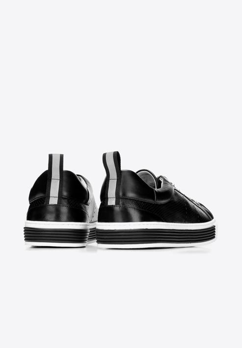 Pánské boty, černo-bílá, 92-M-901-1-40, Obrázek 9