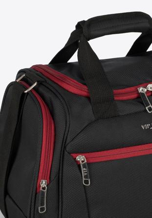 Cestovní taška, černo-červená, V25-3S-236-15, Obrázek 1